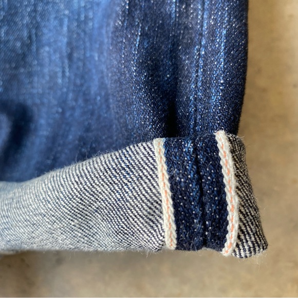 The Flathead Japanese raw selvedge heavyweight denim jeans. Raw hem 29x28 - Picture 1 of 16